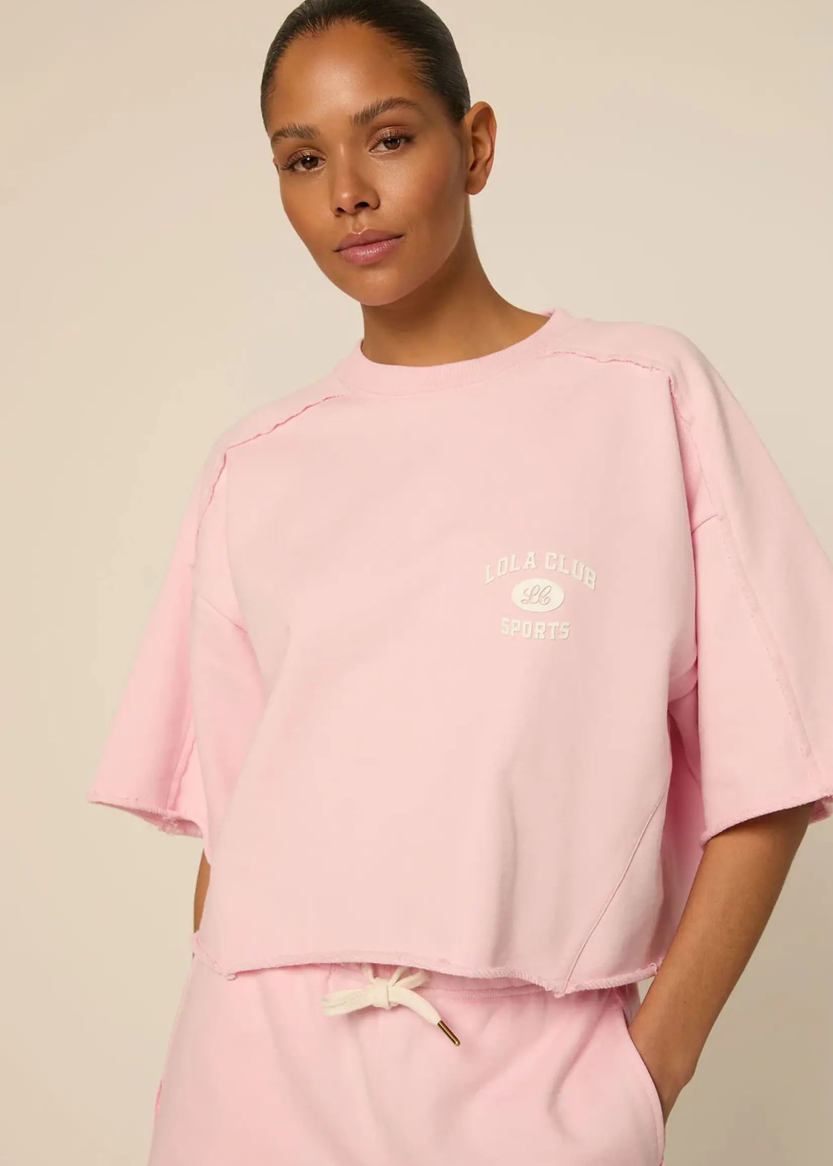 LOFTY MANNER The Lola Club Anine Shorts Soft Pink