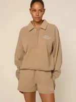 LOFTY MANNER Alix Shorts Caramel