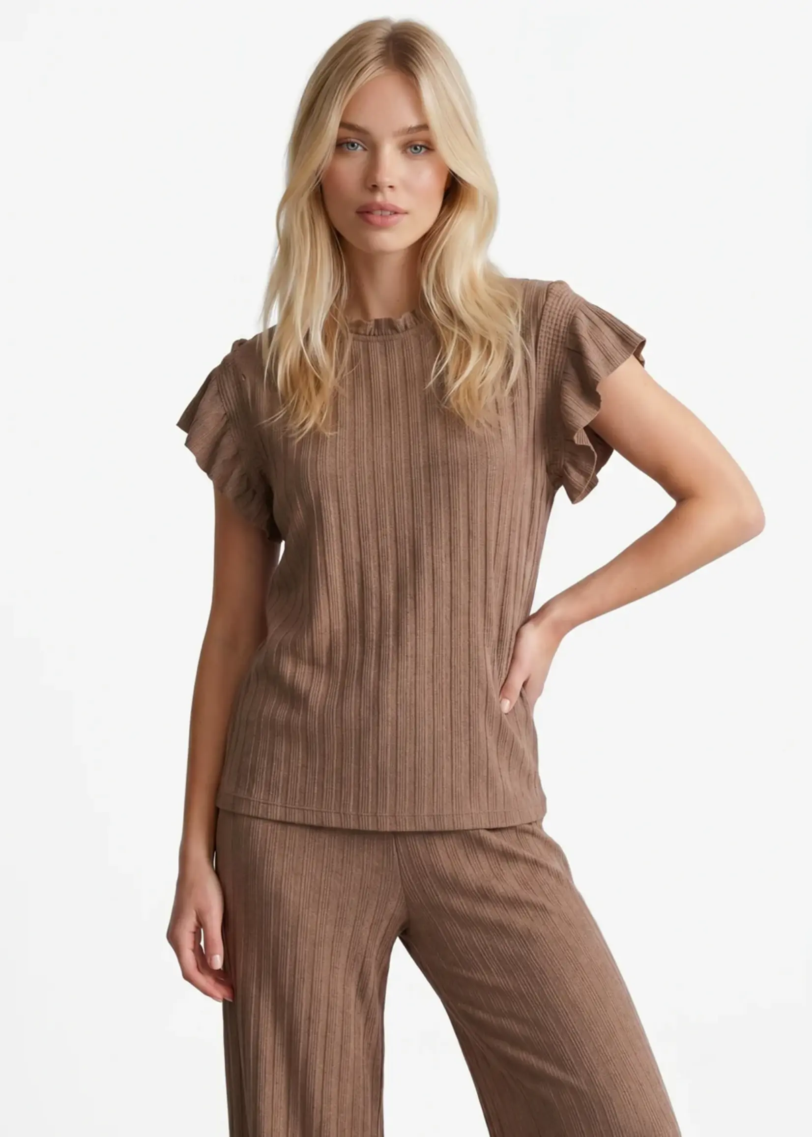 FLURESK Fluresk Paige Top Dames – Stijlvolle Top met Moderne Pasvorm