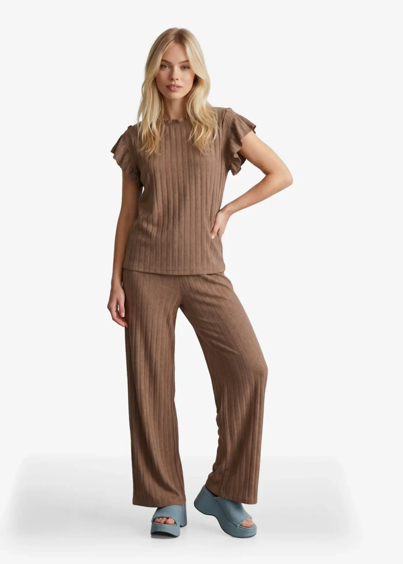 FLURESK Fluresk Liana Broek 26ZFZF17 Dames – Elegante Broek met Comfortabele Pasvorm