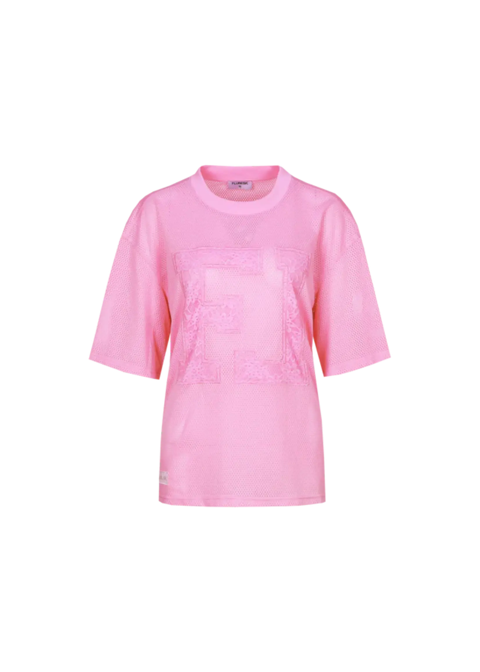 FLURESK Lofty Manner Flow T-Shirt 26ZFZF11 Dames – Trendy Basic Shirt met Comfortabele Pasvorm