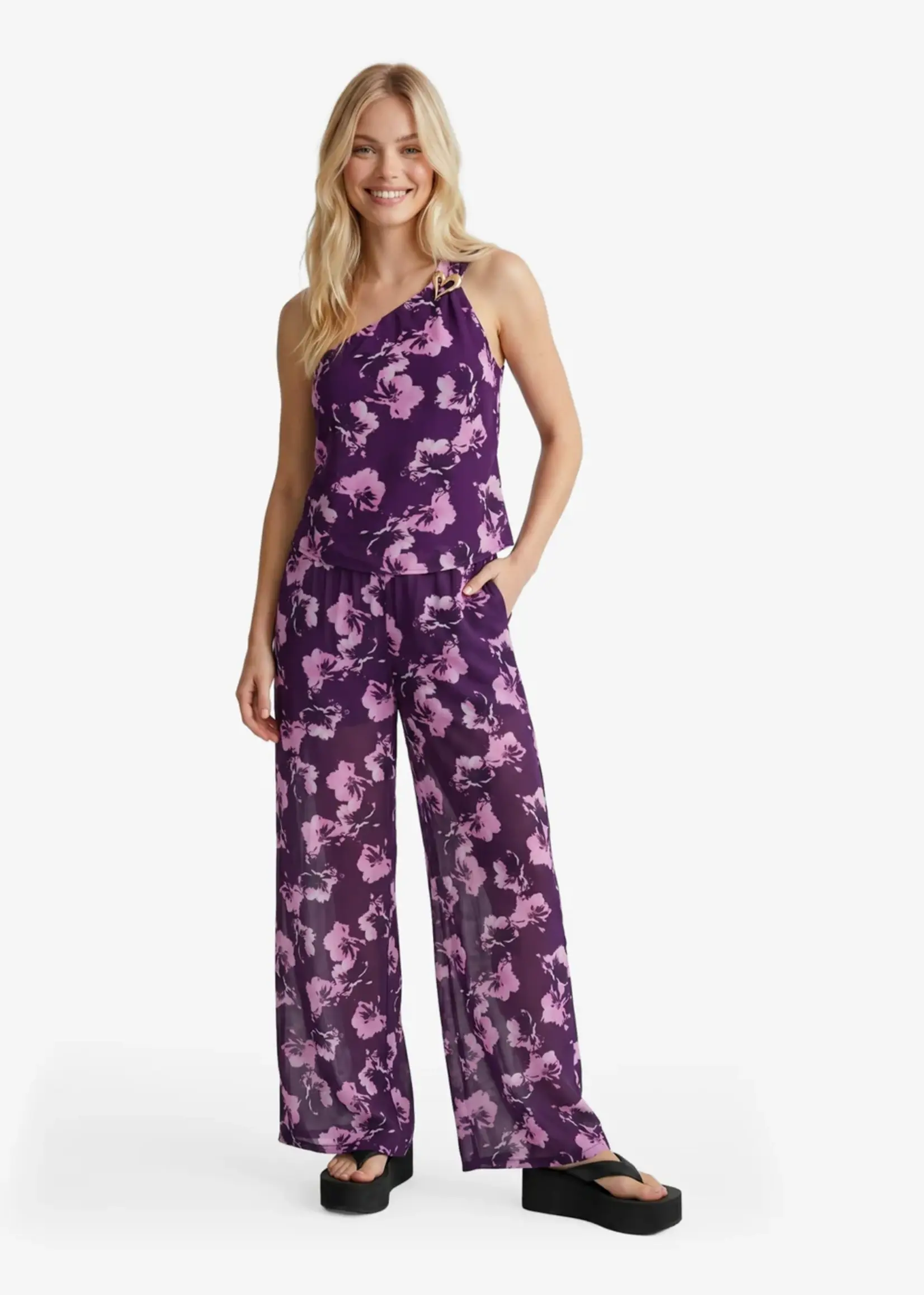 FLURESK Fluresk  Indy Broek 26ZFZF09 Dames – Stijlvolle Broek met Comfortabele Pasvorm