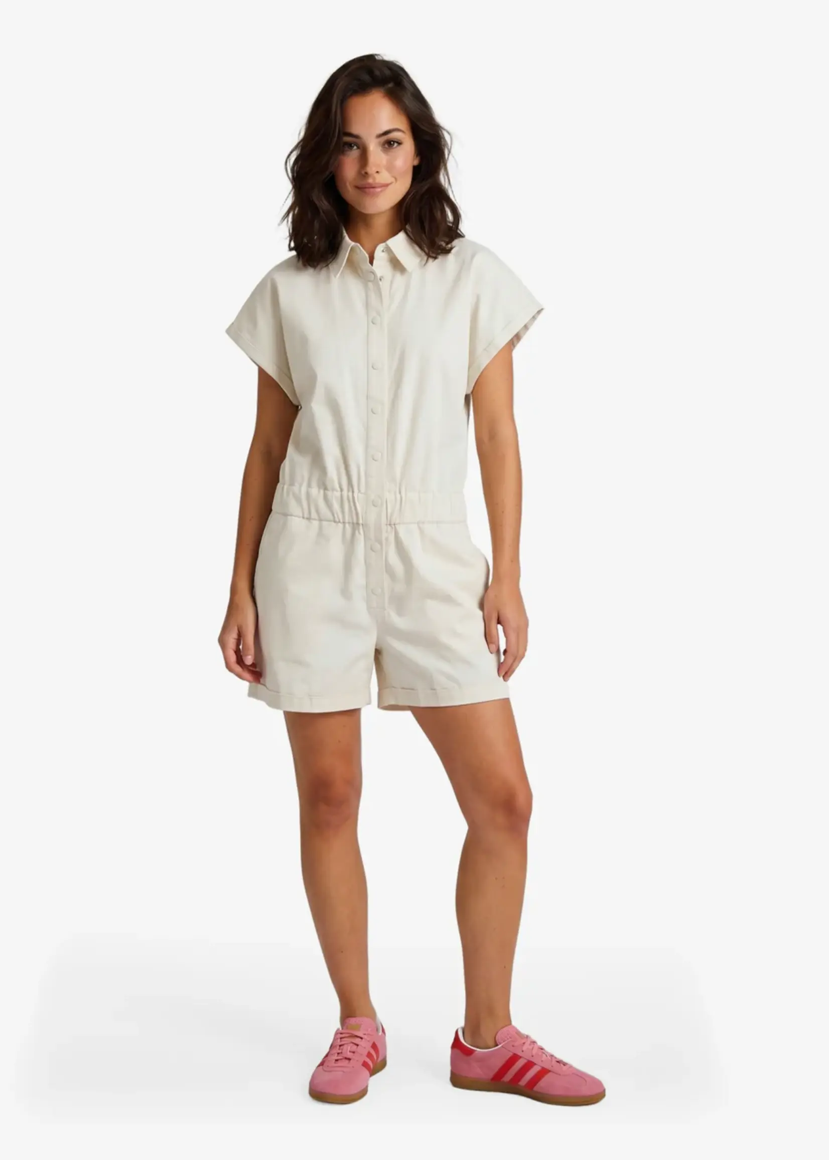 FLURESK Lofty Manner Lea Playsuit 26ZFQF18 Dames – Stijlvolle Playsuit met Comfortabele Pasvorm
