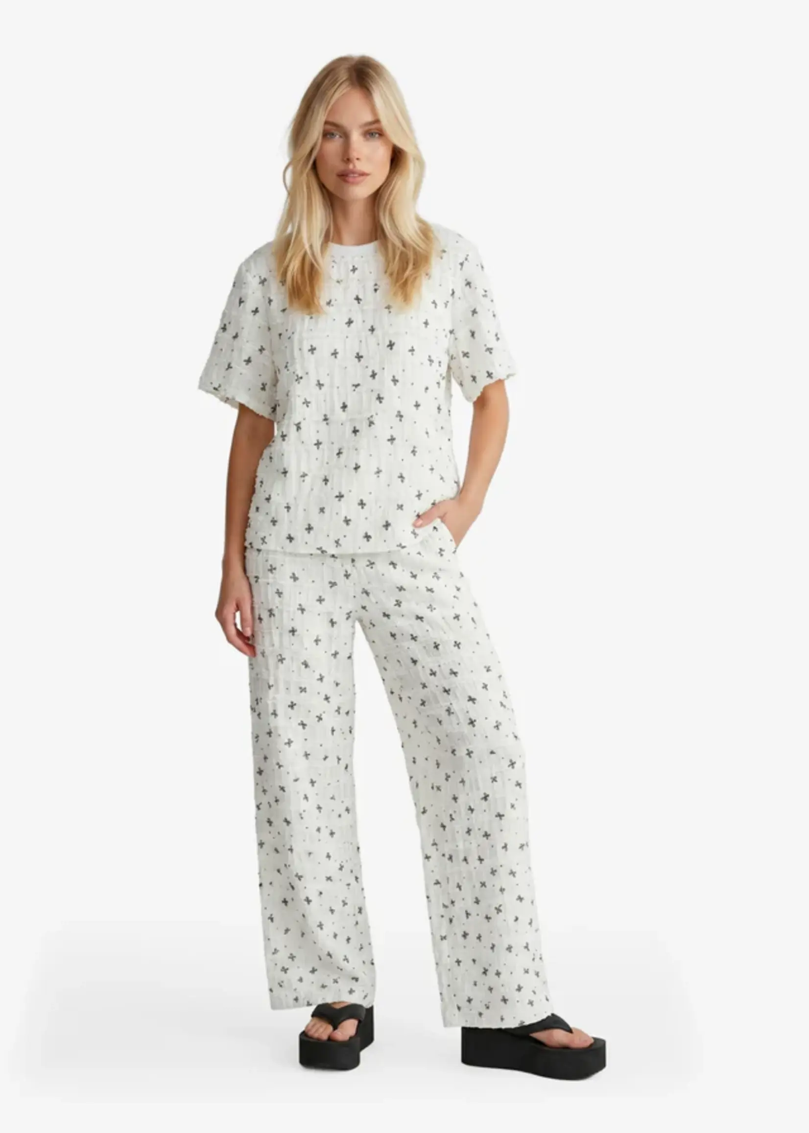 FLURESK Lofty Manner Haily Top 26ZFOF21 Dames – Elegante Top met Vrouwelijke Uitstraling