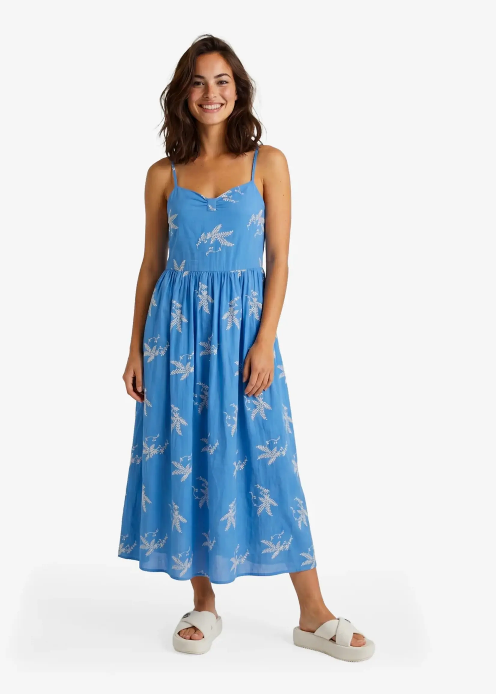FLURESK Lofty Manner Lou Jurk 26ZFOF09 Dames – Elegante Jurk met Vrouwelijke en Comfortabele Pasvorm