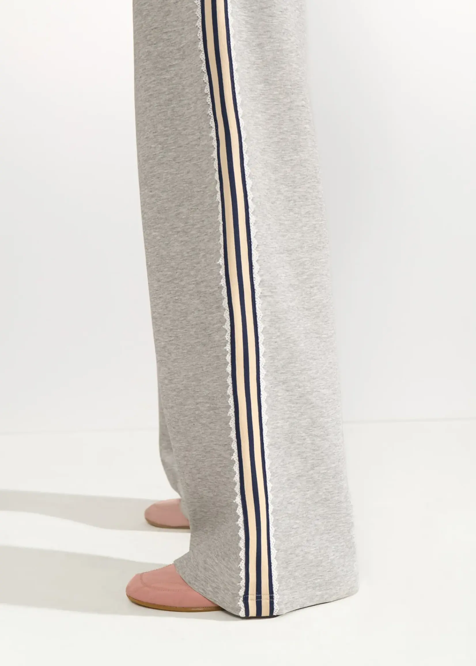 Nümph Nümph Broek Medium Grey Melange
