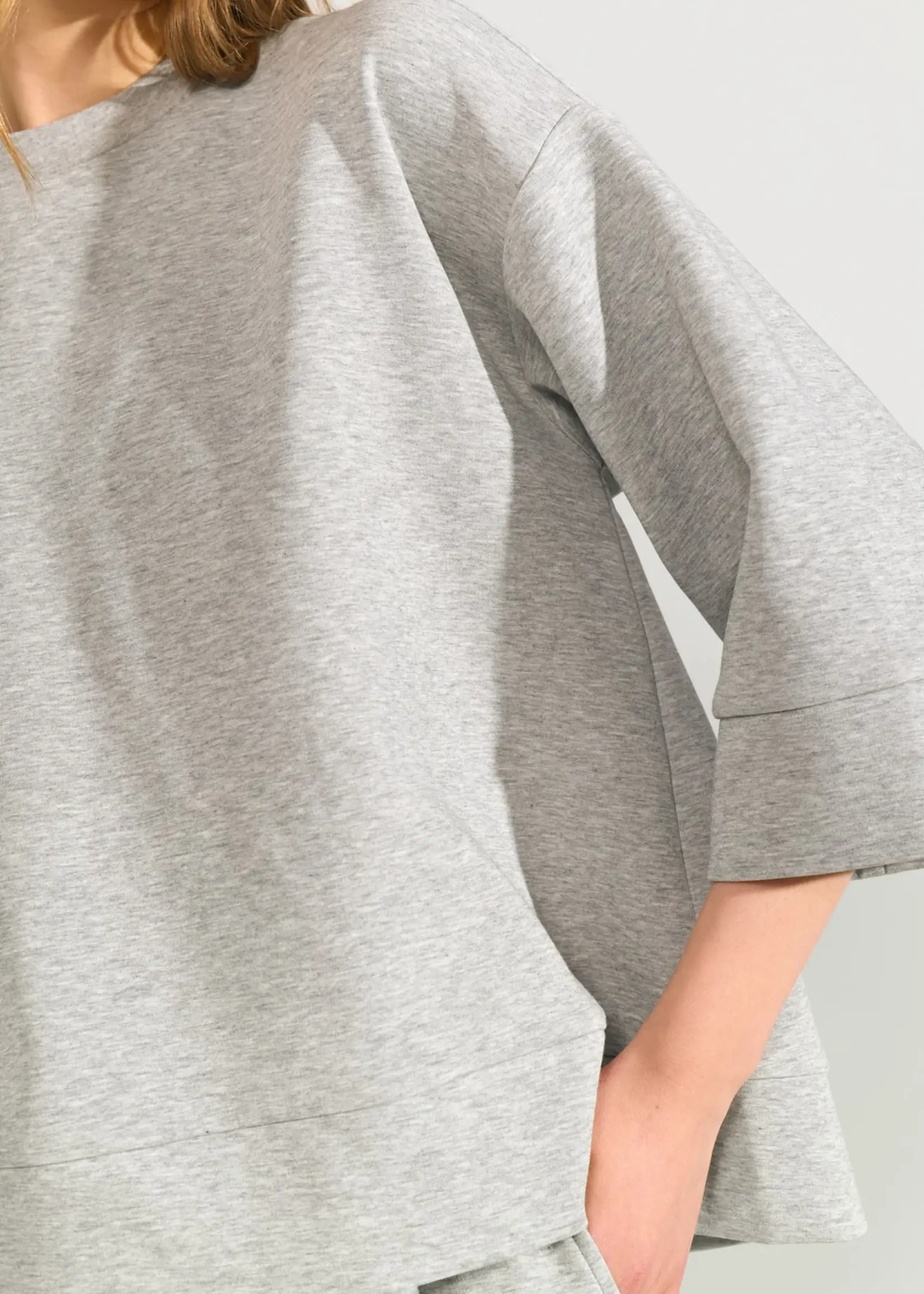 Nümph Nümph Sweat Medium Grey Melange