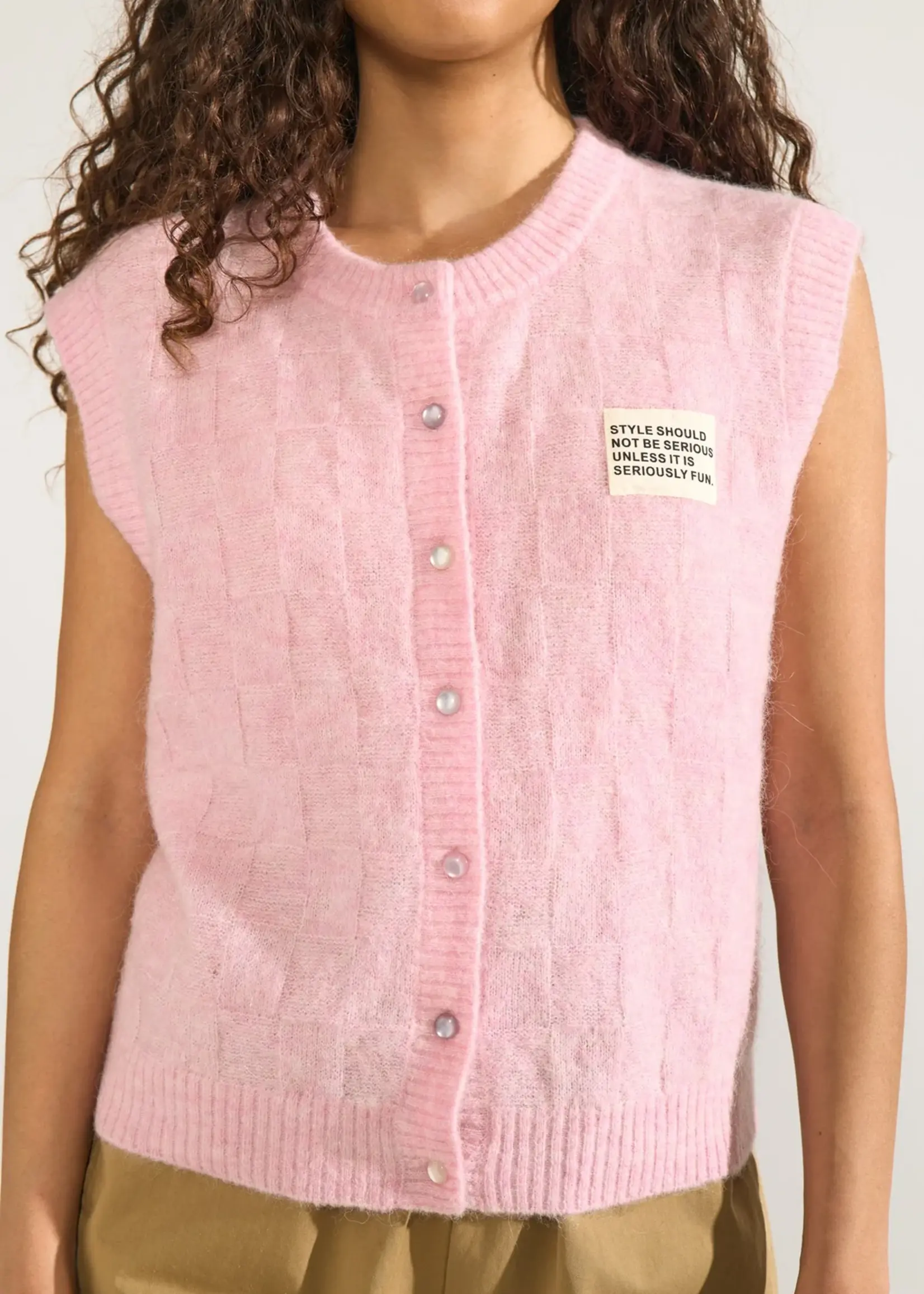 Nümph Nümph Vest Pink Lady