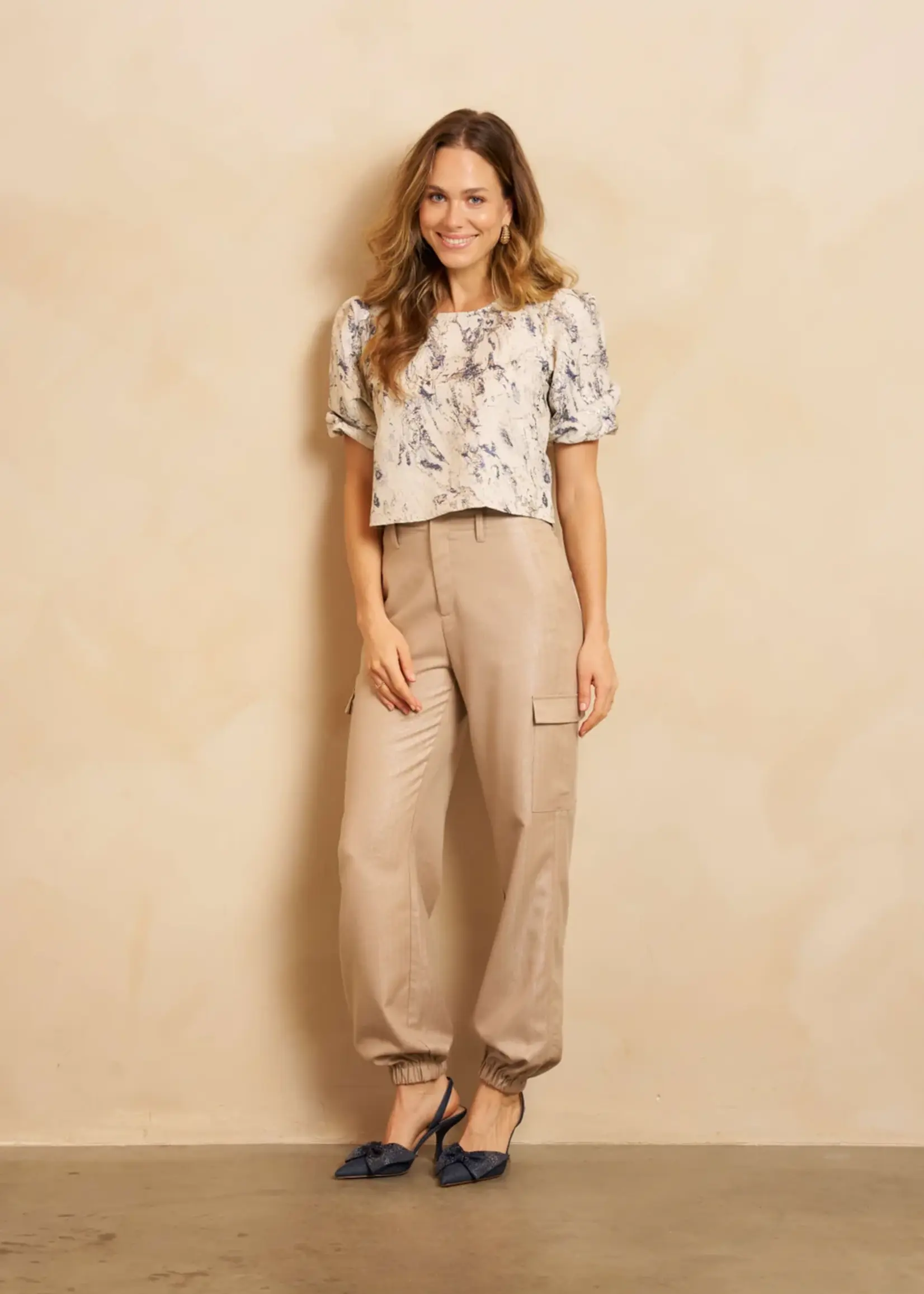 LOFTY MANNER Lofty Manner RG62 Top Jessey – Trendy dames top met vrouwelijke pasvorm
