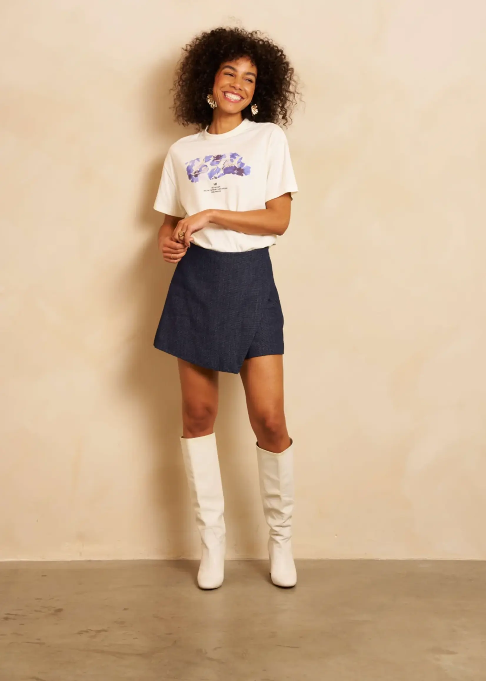 LOFTY MANNER Lofty Manner RG55 Skort Bowie – Trendy dames skort met vrouwelijke uitstraling