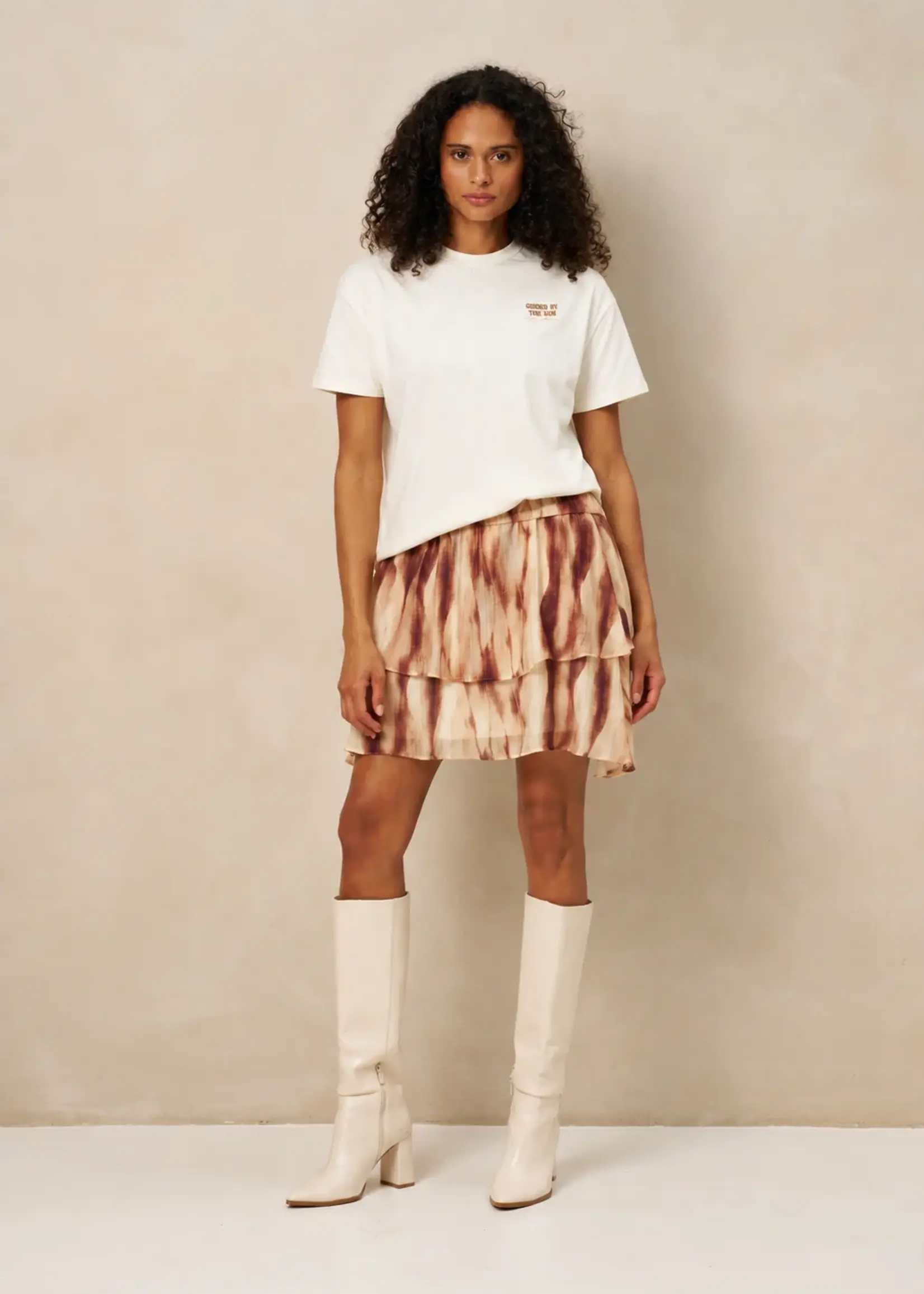 LOFTY MANNER Lofty Manner Imma Boxy Regular T-shirt RH55 – stijlvolle oversized fit