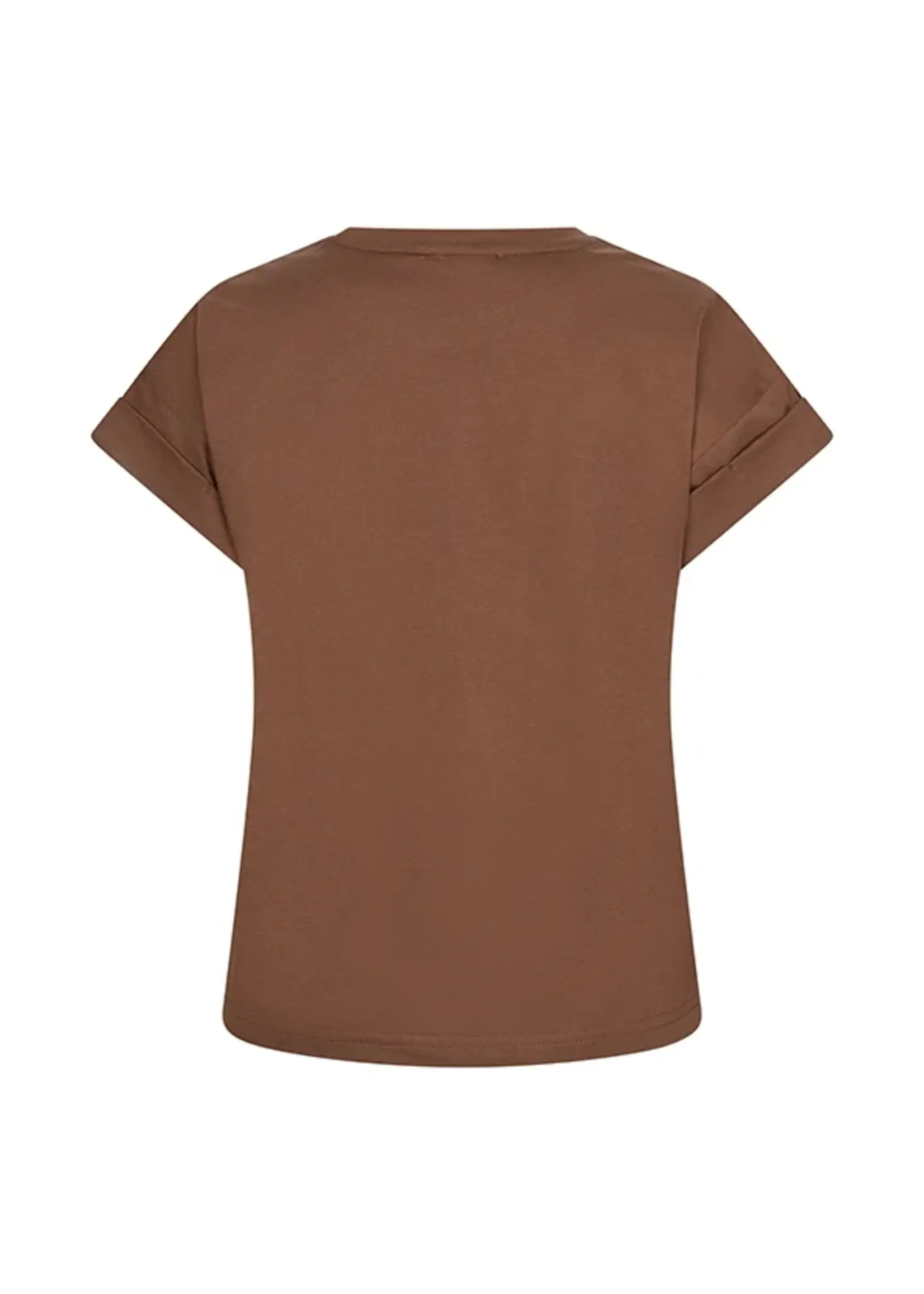 LOFTY MANNER Lofty Manner Isole T-shirt RH52 – relaxed fit met opgerolde mouwen