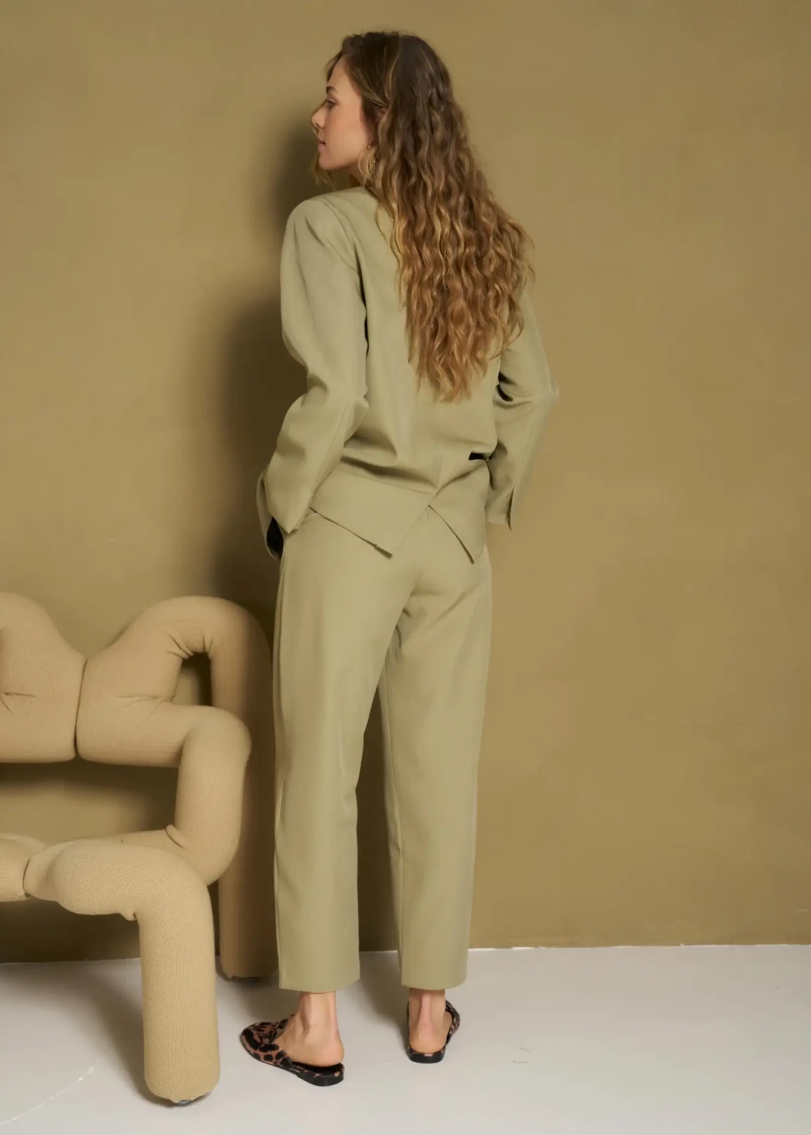 LOFTY MANNER Lofty Manner Hela Blazer RH44.1 – stijlvolle clean cocoon fit blazer