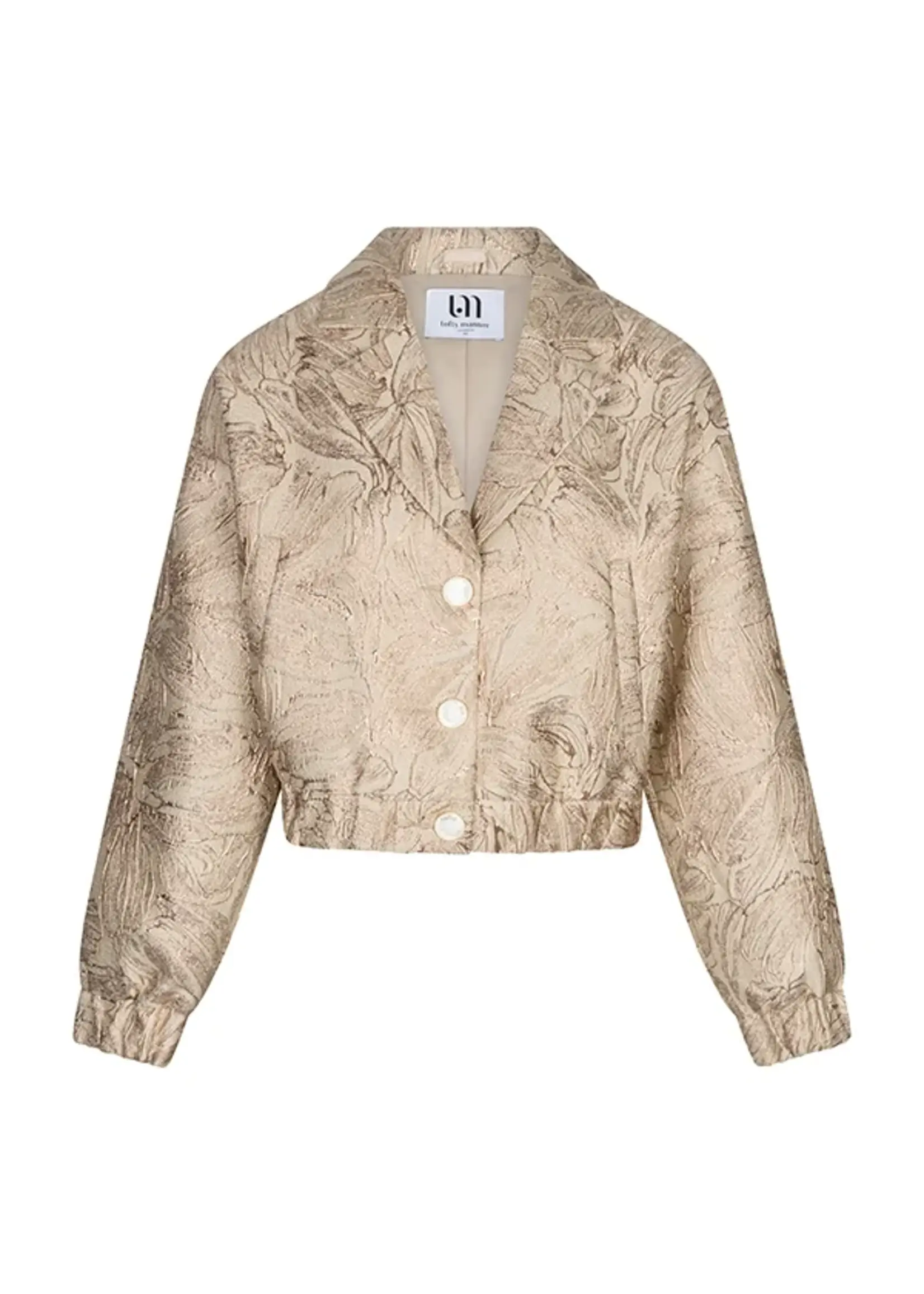 LOFTY MANNER Lofty Manner Helja Jacket RH42 – elegant jacquard jasje met luxe uitstraling
