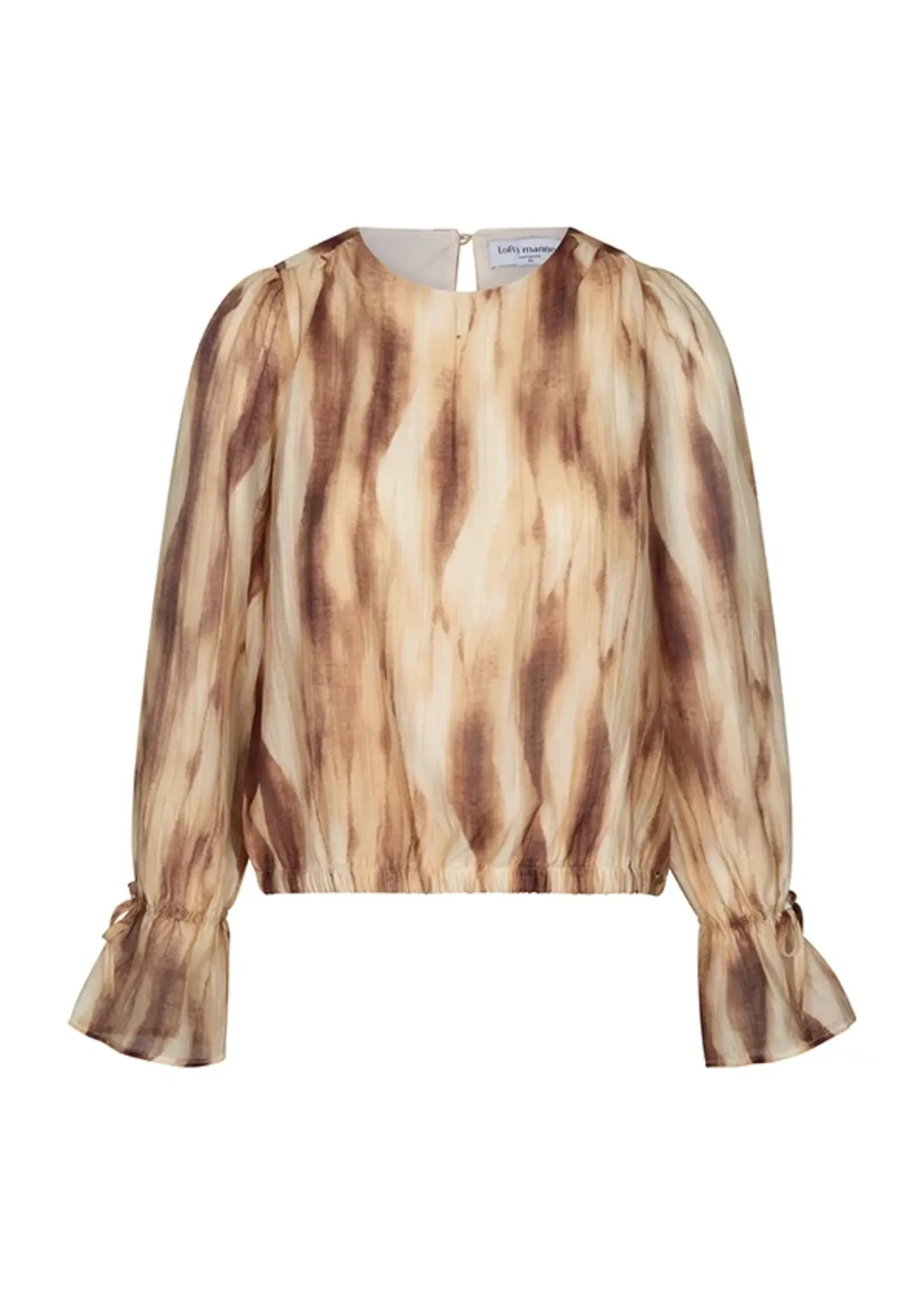 LOFTY MANNER Lofty Manner Hyna Top RH05 – stijlvolle relaxed fit top met balloon silhouet
