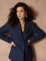LOFTY MANNER Blazer Ivy – Double Breasted Belted