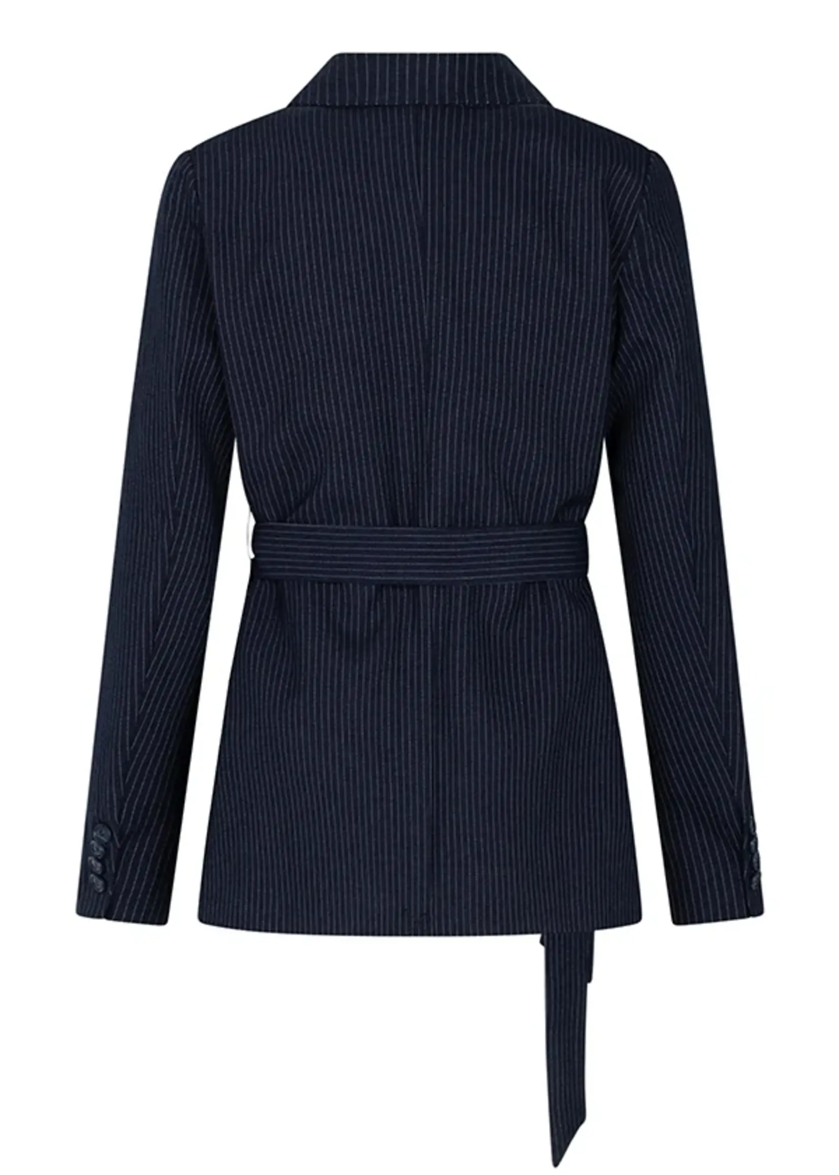 LOFTY MANNER Lofty Manner Blazer Ivy – Double Breasted Belted