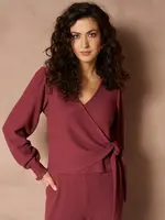 LOFTY MANNER Top Isa Structured Wrap