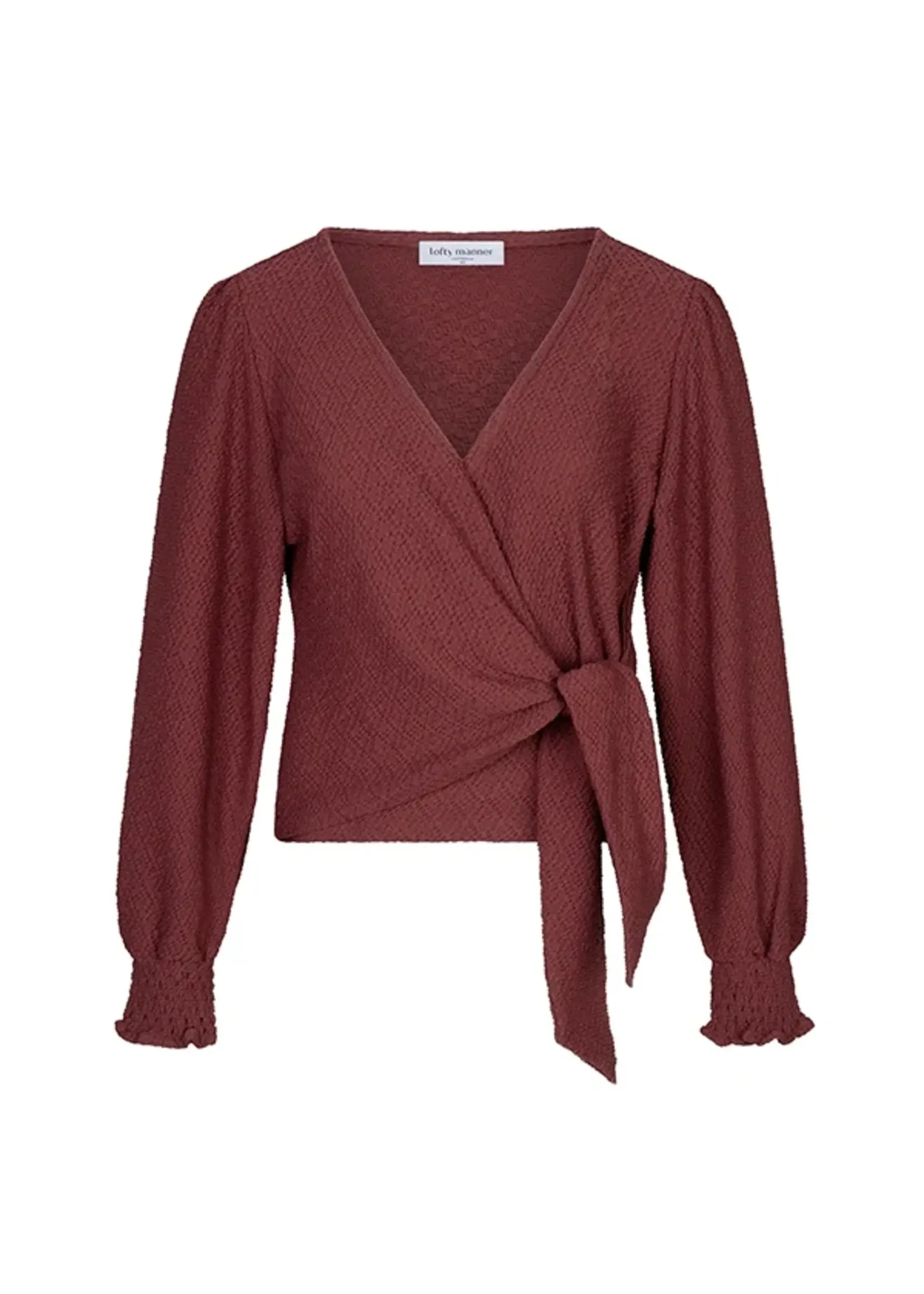 LOFTY MANNER Lofty Manner Isa Top – Structured Wrap | RI06.1