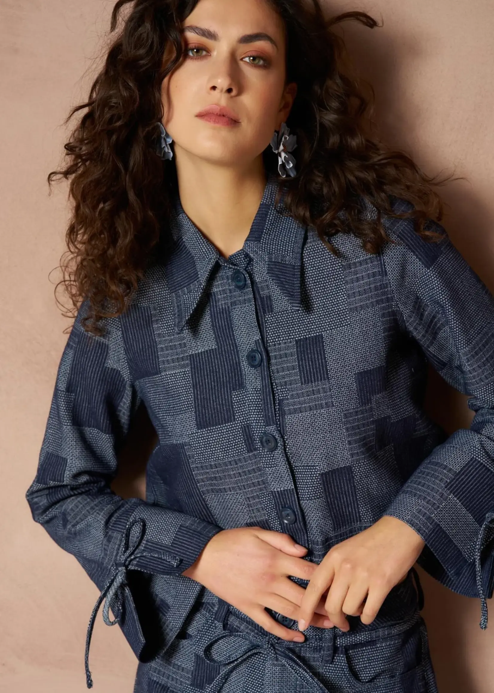 LOFTY MANNER Lofty Manner Ilja Blouse – Patchwork Straight | RI05