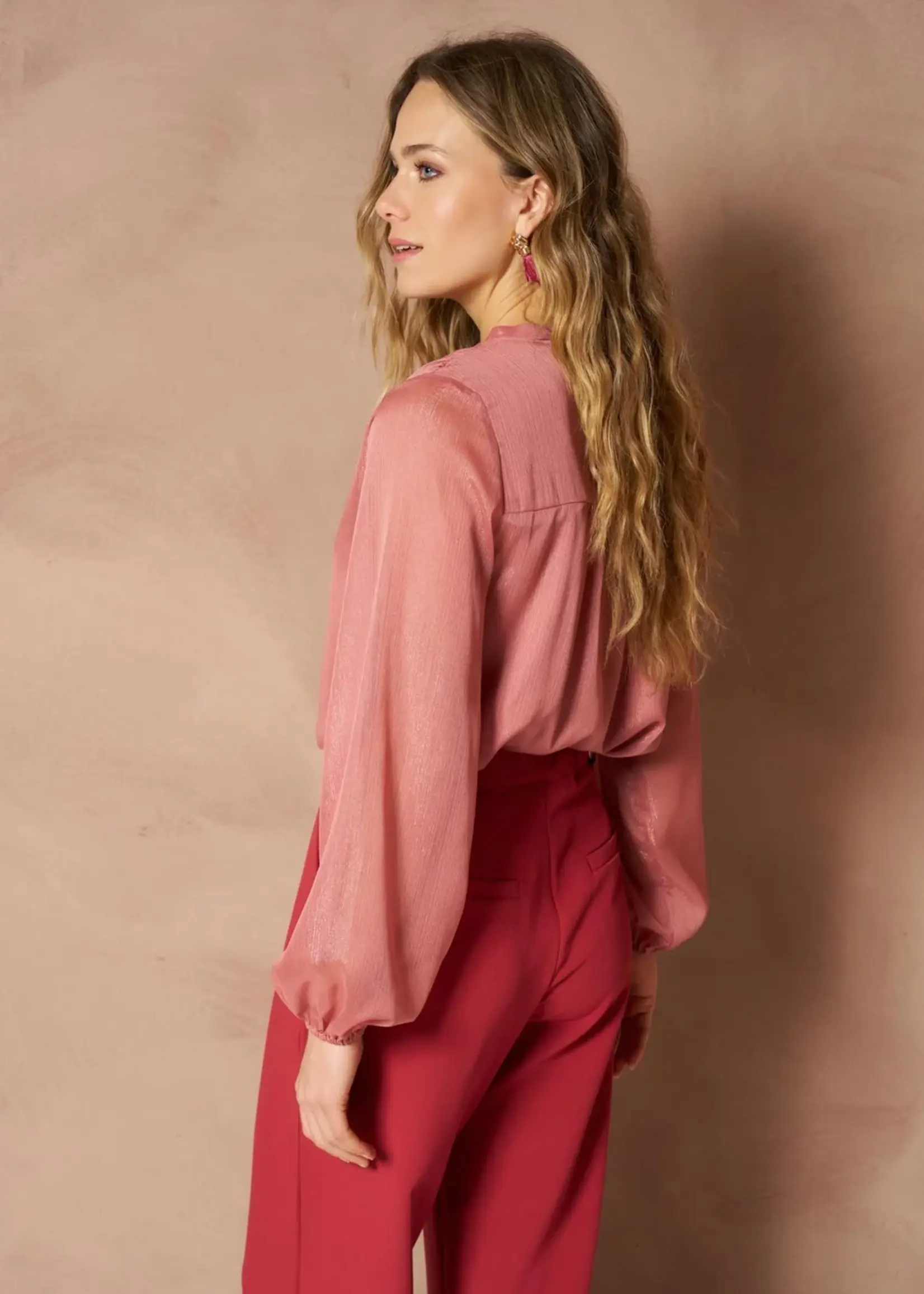 LOFTY MANNER Lofty Manner Issey Top – Lurex Bohemian | RI03.2