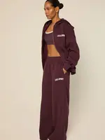 THE LOLA CLUB Stella-002 The Lola Club Stella Pants Mulberry Wine