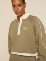 LOFTY MANNER Kaya-001 The Lola Club Kaya Polo Sage Green