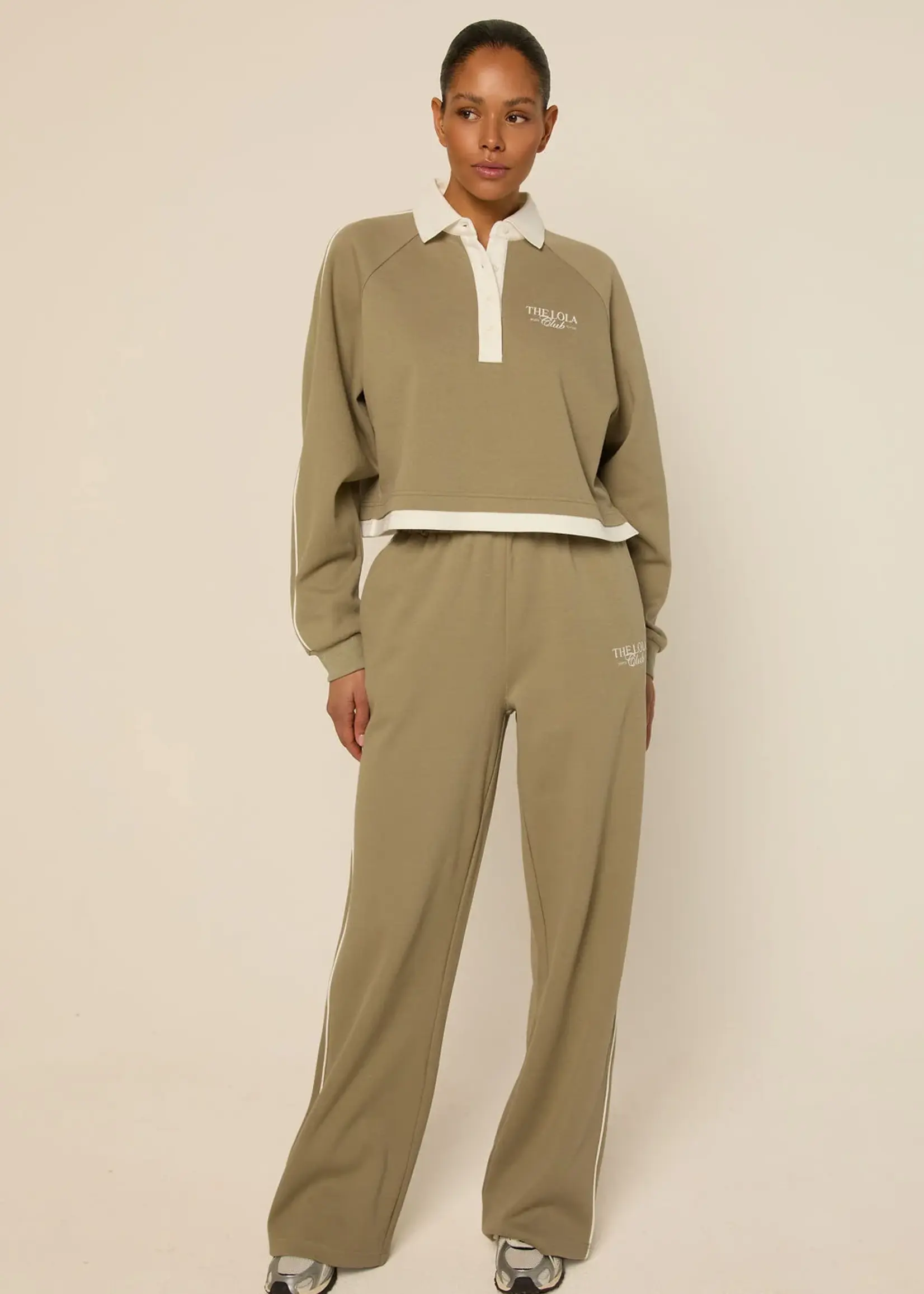 LOFTY MANNER The Lola Club Kaya Polo Sage Green – dames polo in saliegroen