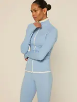 LOFTY MANNER Bruna-001 The Lola Club Bruna Jacket Icey Blue