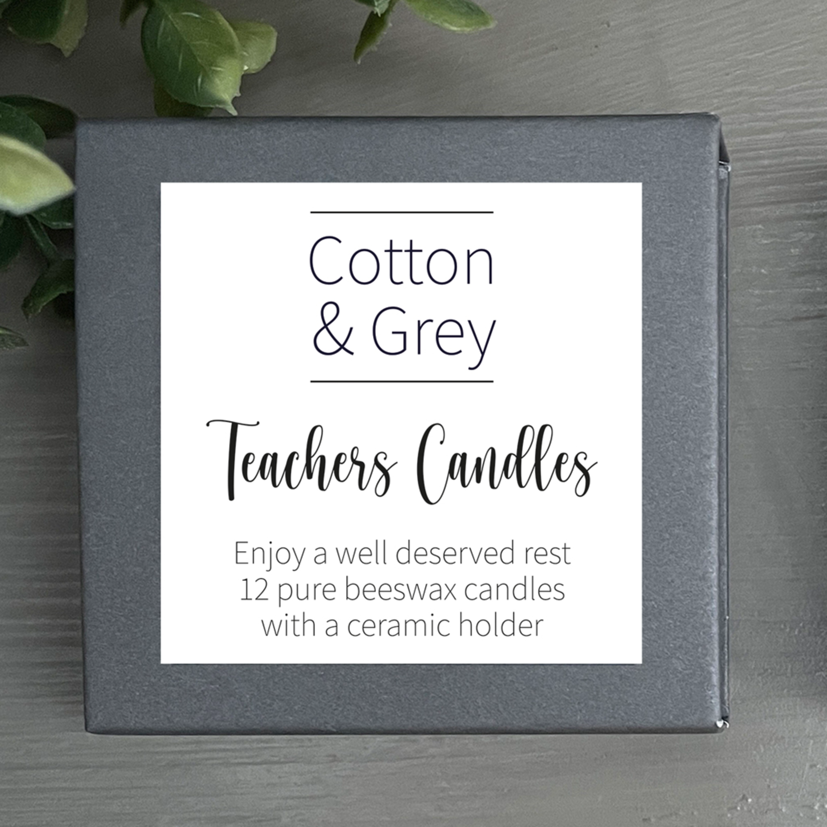 Teachers Candles