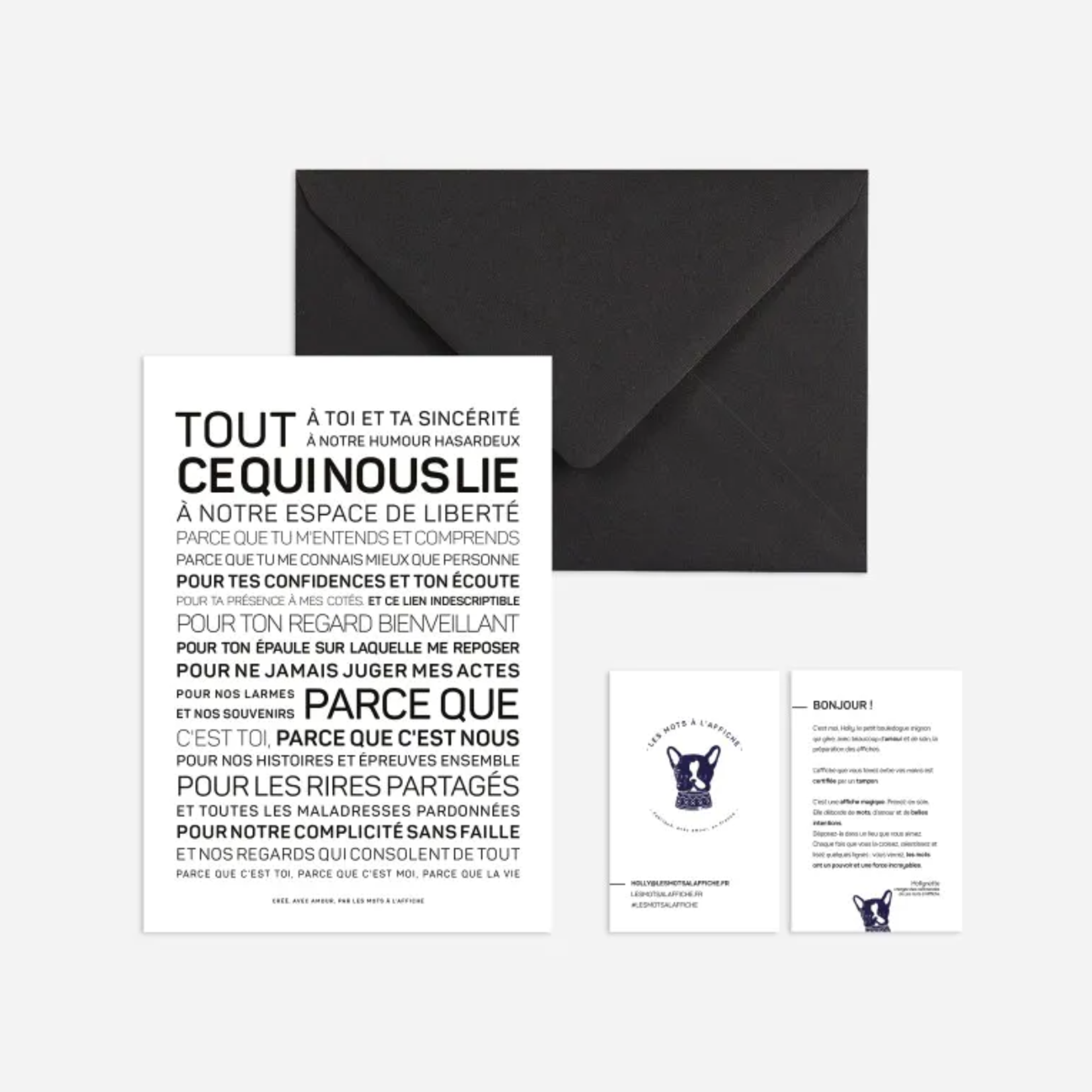 Carte Tout ce qui nous lie - A7
