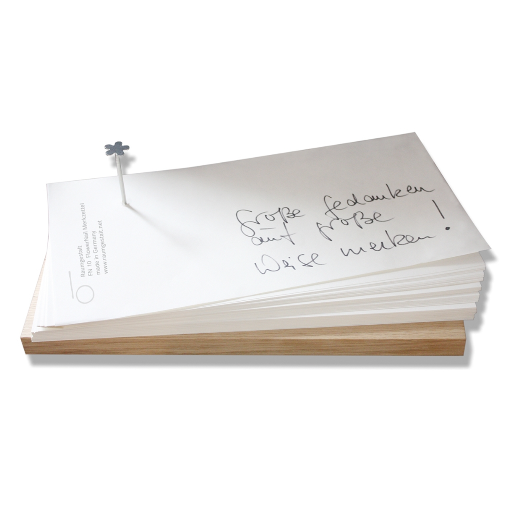 Bloc-notes Fleur 70 mm x 140 mm