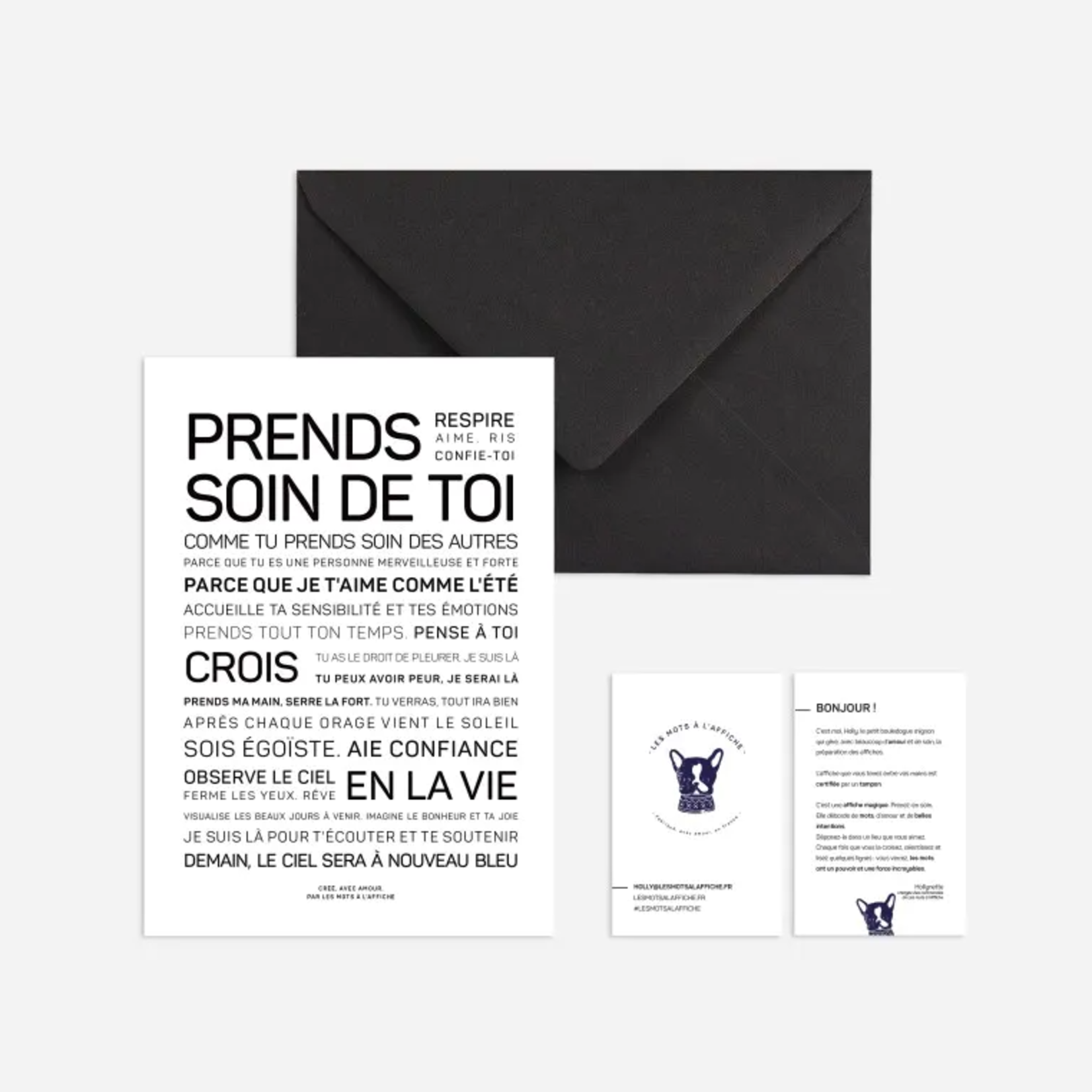 Carte Prends soin de toi - A6