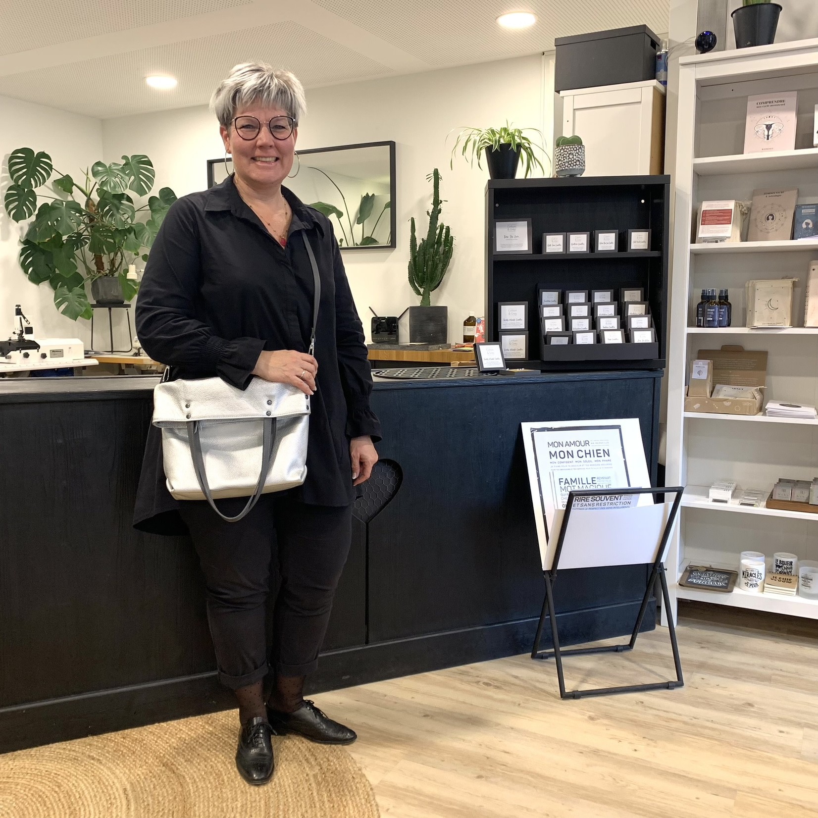 Shopper avec bandoulière