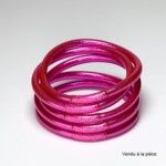 Jonc Bouddhiste Fuchsia