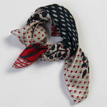 Mini Foulard Jade Marine Navy