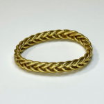 Jonc Bouddhiste Light Gold (tressé)