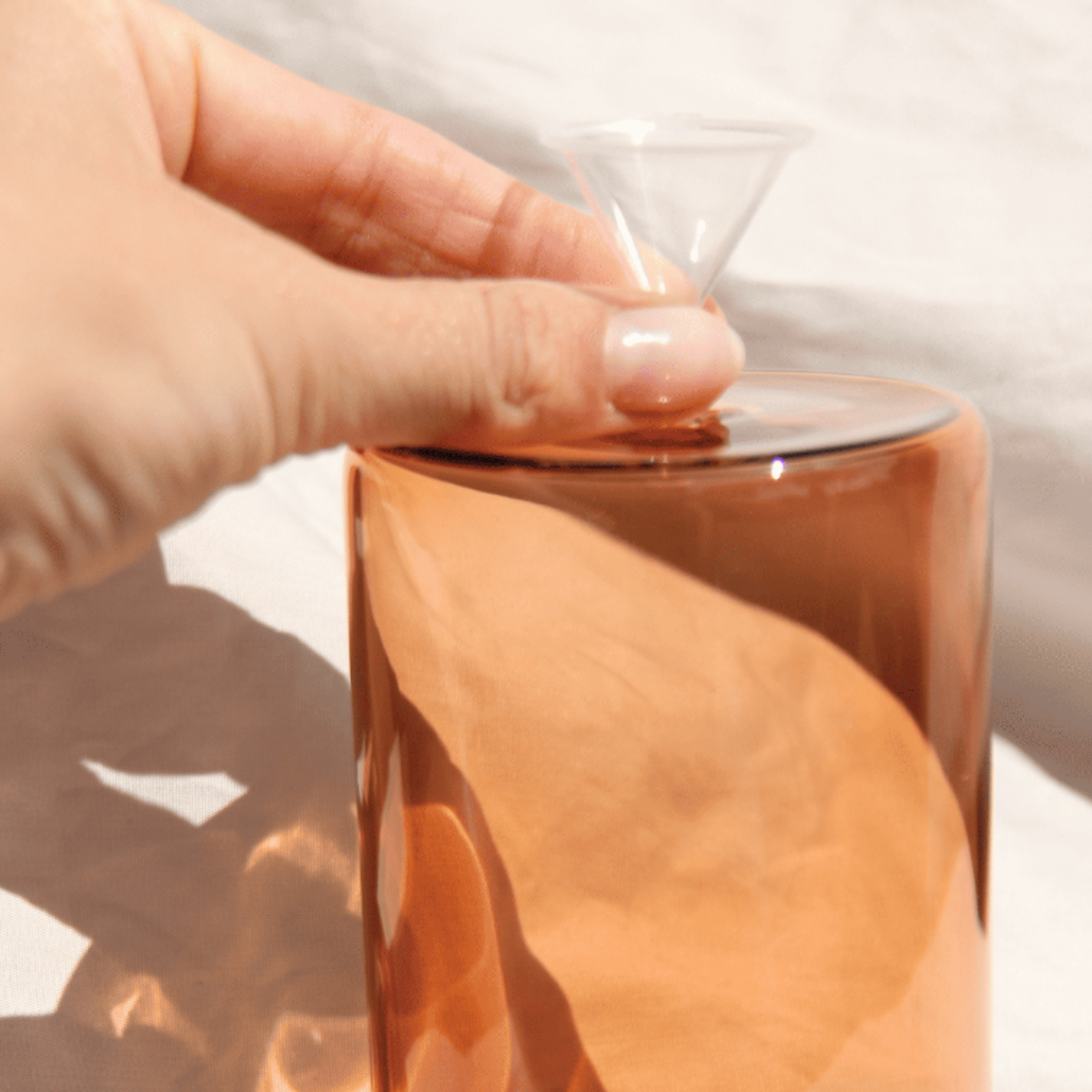 Lampe à huile "Taupe"