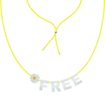 Collier Mot en Nacre - Flower Free