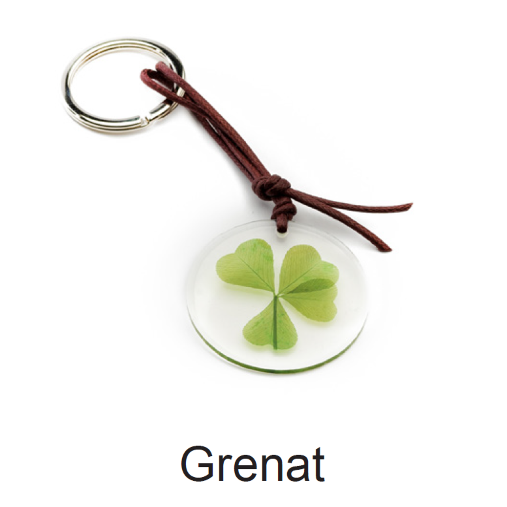 Porte-clés Résine - Grenat