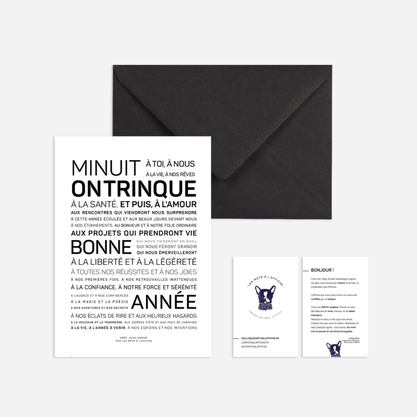 Carte Minuit, on trinque - A6