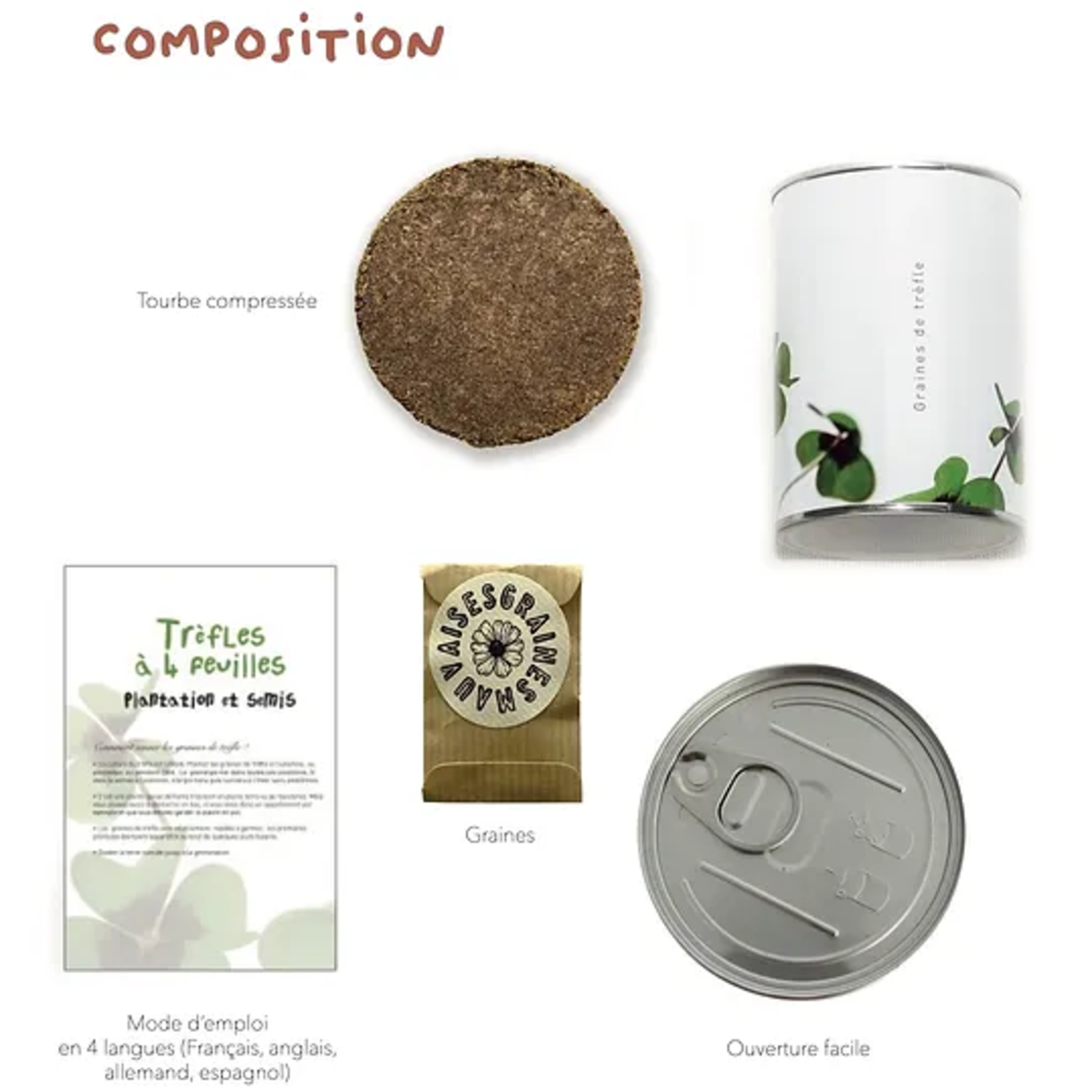 Graines de coriandre - La soupe à faire pousser