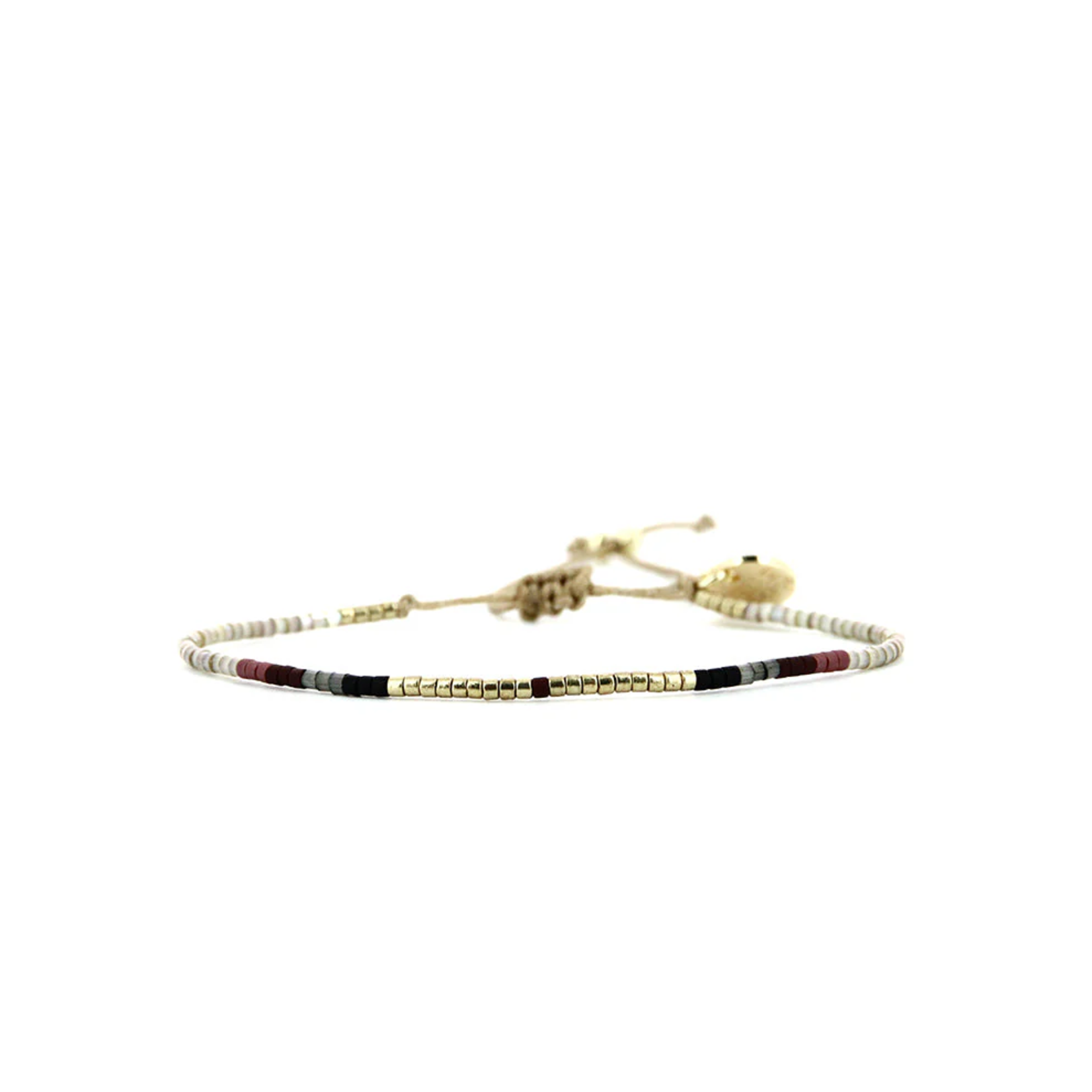 Bracelet Miyuki - Reine de Nuit Alice