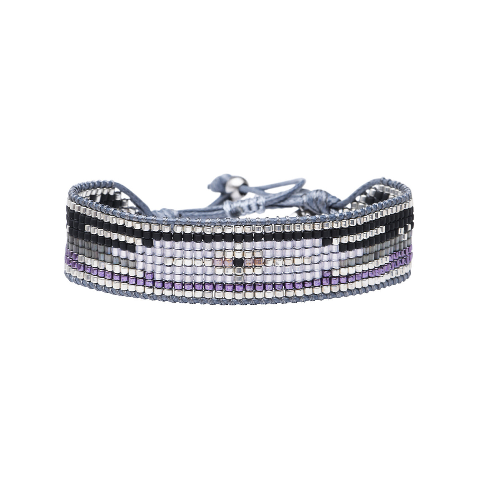 Bracelet Miyuki - Moon Night Purple Charly