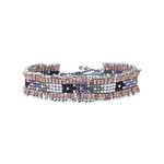 Bracelet Miyuki - Moon Night Purple Iris