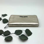 Grand porte-monnaie doré