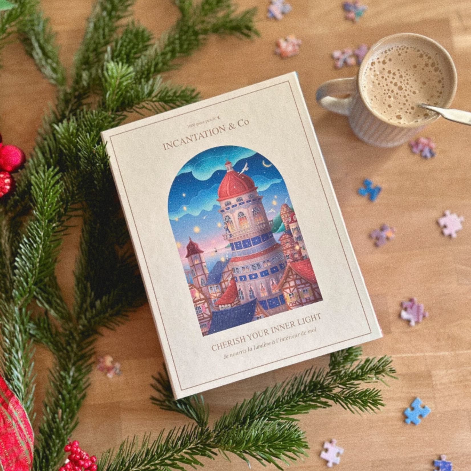 Puzzle "Je nourris la lumière à l'intérieur de moi"
