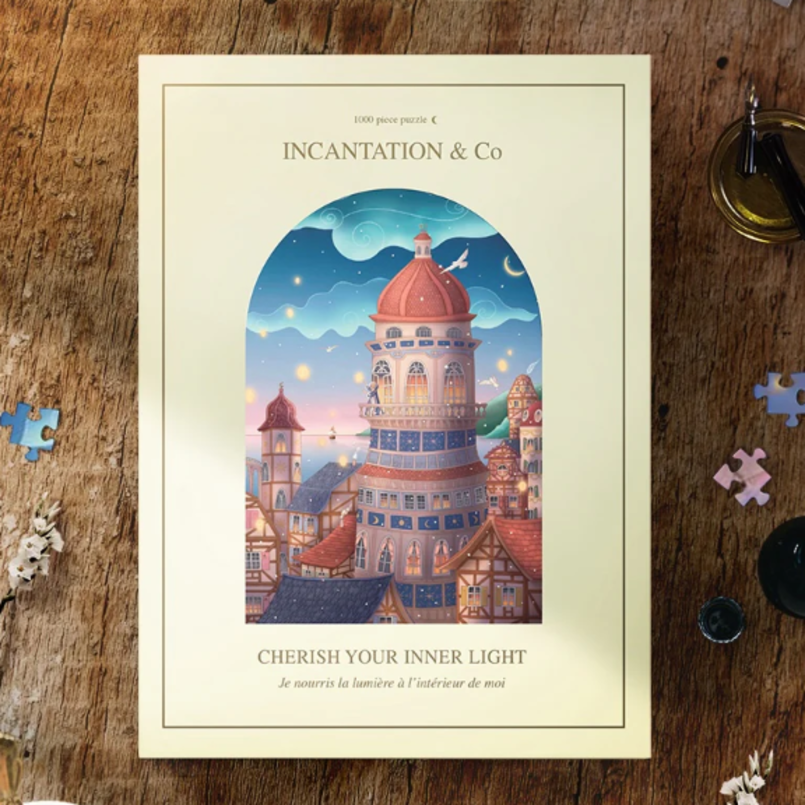 Puzzle "Je nourris la lumière à l'intérieur de moi"