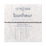 Bracelet Code Morse Pastel : Bonheur