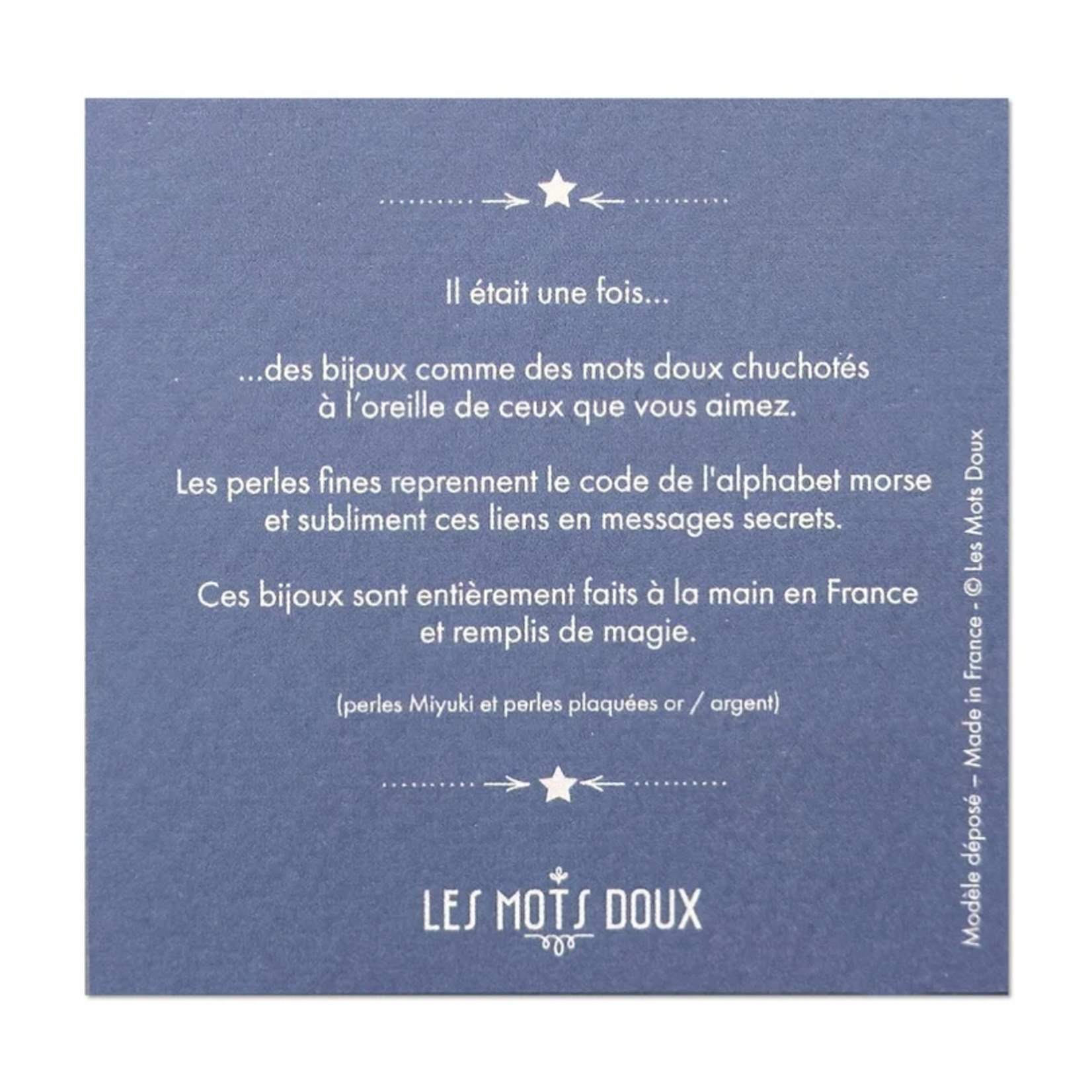 Bracelet Code Morse Pastel : Bonheur